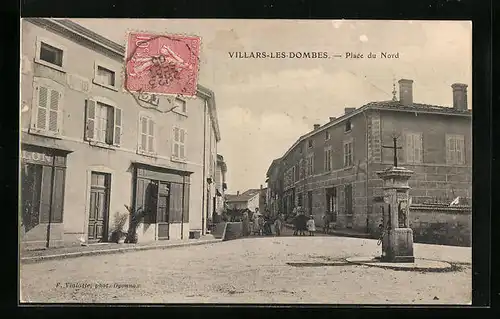 AK Villars-les-Dombes, Place du Nord