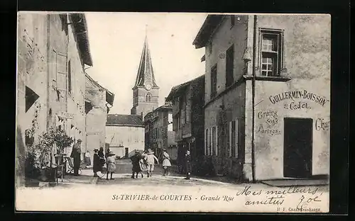 AK St-Trivier-de-Courtes, Grande Rue