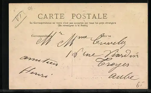 AK La Faucille, A la Fontaine Napoleon