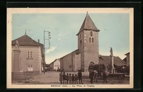 AK Briord, La Place et l`Eglise
