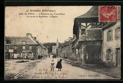 AK La Chéze, L`Hotellerie des Trois-Pilliers, L`Eglise