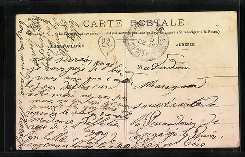 AK Lamballe, Rue de Bouin