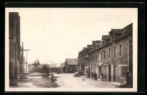 AK Langourla, La Grande Rue