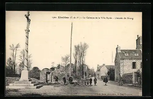AK Etables, La Calvaire de la Ville Barée