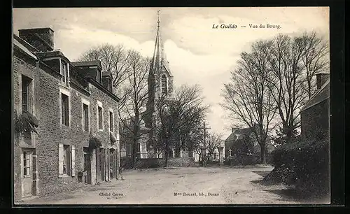 AK Le Guildo, Vue du Bourg