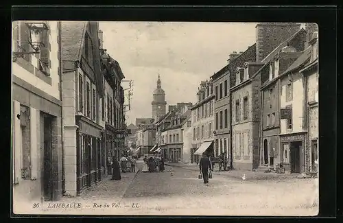 AK Lamballe, Rue du Val