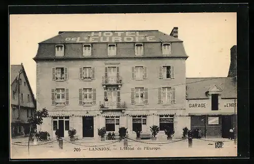 AK Lannion, L`Hotel de l`Europe