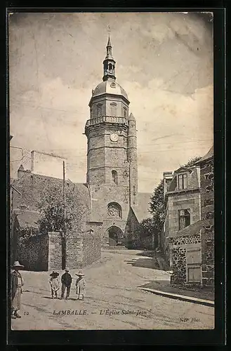 AK Lamballe, L`Eglise Saint-Jean