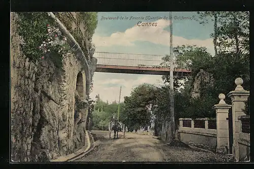 AK Cannes, Boulevard de la Favorite