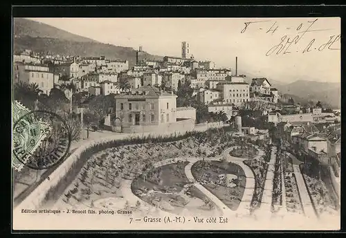 AK Grasse, Vue cote Est