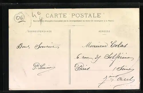 AK Puget-Théniers, Vue generale