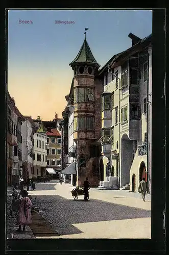 AK Bozen, Blick in die Silbergasse