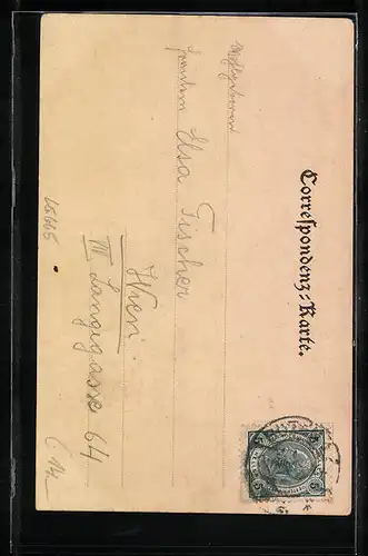 AK Bozen, Strassenpartie in der Silbergasse