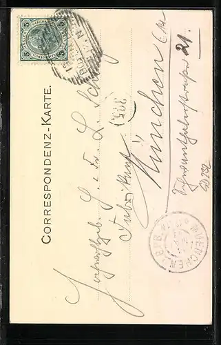 AK Bozen, Silbergasse in strahlendem Sonnenschein