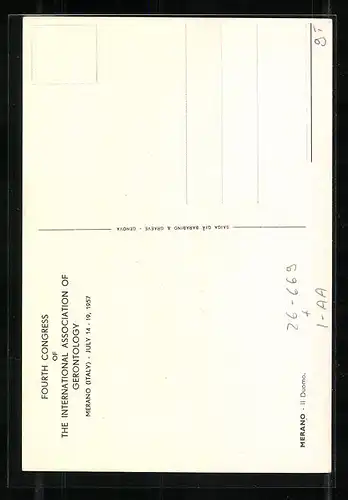 Künstler-AK Aldo Raimondi: Merano, Chiesa Parrocchiale