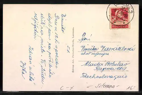 AK Morges, Rue de la Gare