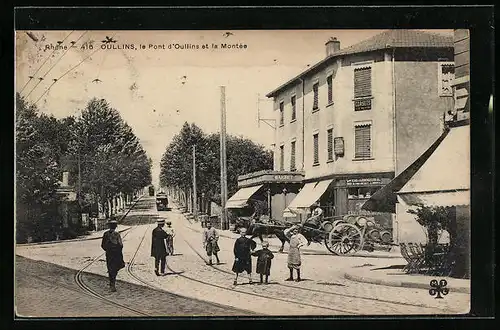 AK Oullins, le Pont d`Oullins et la Montée