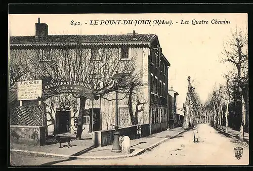 AK Le Point-du-Jour, les Quatre Chemins