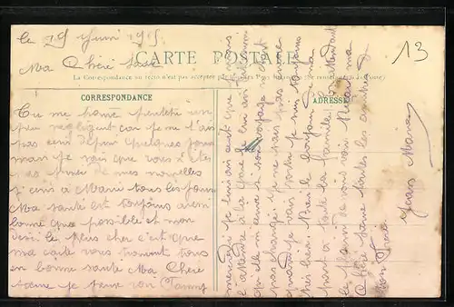 AK Le Point-du-Jour, les Quatre Chemins