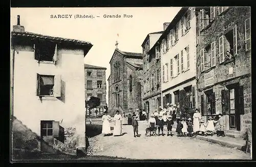 AK Sarcey, Grande Rue