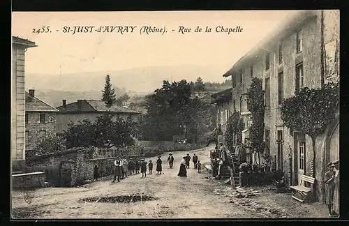 AK St-Just-d`Avray, Rue de la Chapelle