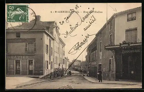 AK St-Genis-Laval, Rue des Halles