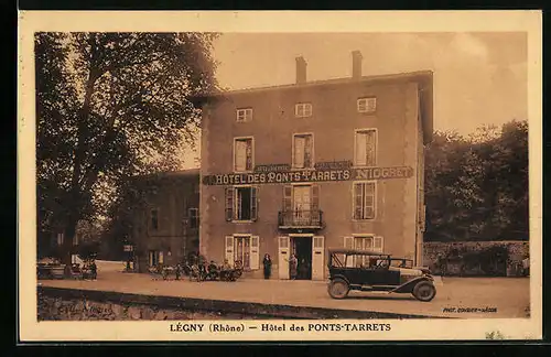 AK Légny, Hotel des Ponts-Tarrets