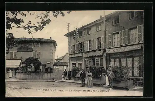AK Lentilly, La Place, Restaurant Giroux