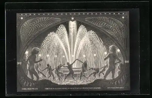 Künstler-AK Fidus: Der strahlende Quell