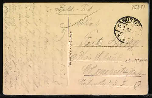 AK Wurzen i. Sa., Markt und Rathaus