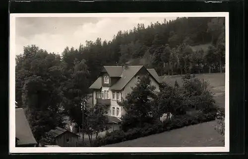 AK Bärenfels i. Ost-Erzgeb., Haus Marie, Bes.: Paul Gleditzsch