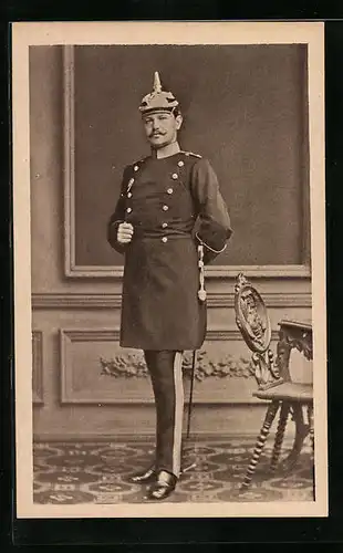 AK Paul von Hindenburg als Hauptmann im Generalstab