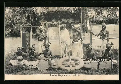 AK Gustav Hagenbecks Indien