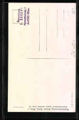 Künstler-AK Carl Josef Pollak: Generalstäbler in Uniform