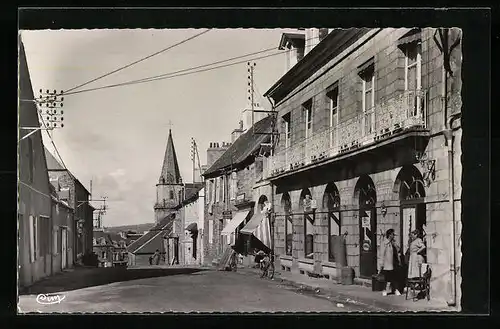 AK Uzel-près-L`Oust, Rue de l`Eglise