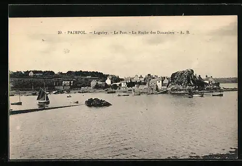 AK Paimpol, Le Port, La Roche des Douaniers
