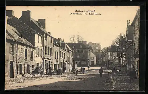 AK Lamballe, Rue Saint-Martin