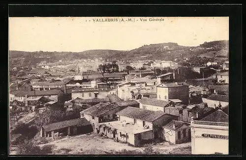 AK Vallauris, Vue Générale