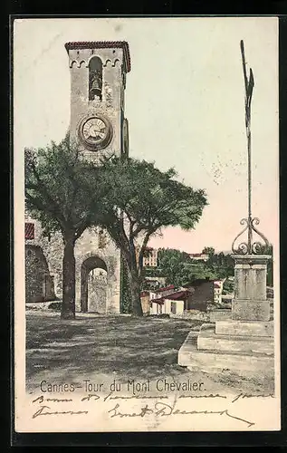 AK Cannes, Tour du Mont Chevalier