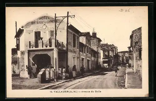 AK Vallauris, Avenue du Golfe