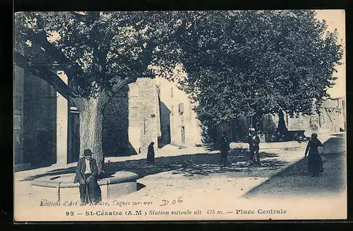 AK St-Cézaire, Place Centrale
