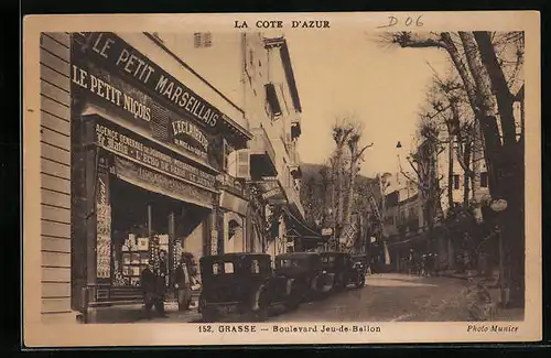 AK Grasse, Boulevard Jeu-de-Ballon