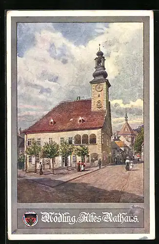 AK Deutscher Schulverein Nr.: 386, Mödling, Altes Rathaus