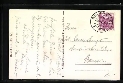 AK Rehetobel, Ortsansicht mit Kirche