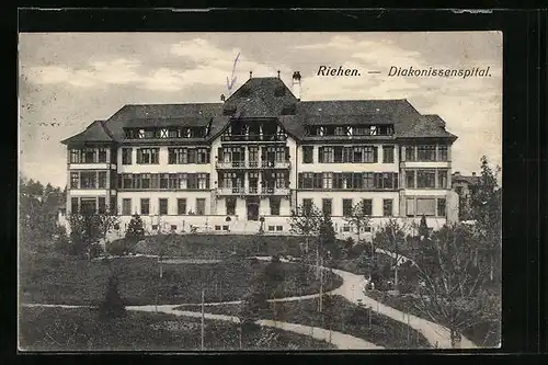 AK Riehen, Blick auf das Diakonissenspital