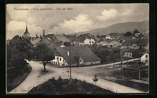 AK Fontaines, Vue generale, Val de Ruz