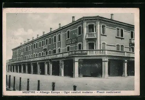 AK Mestre, Albergo Europa