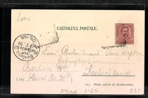 Lithographie Porlezza, Panorama