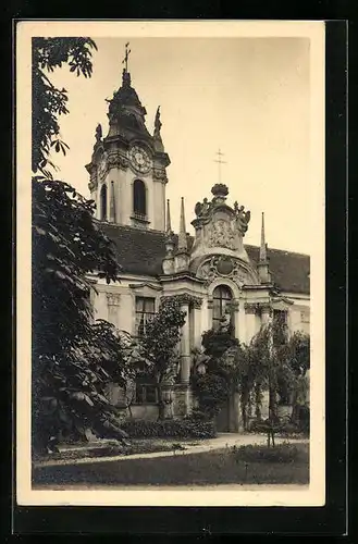 AK Dürnstein /Wachau, Ansicht der Kirche