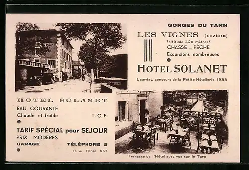 AK Les Vignes, Hotel Solanet